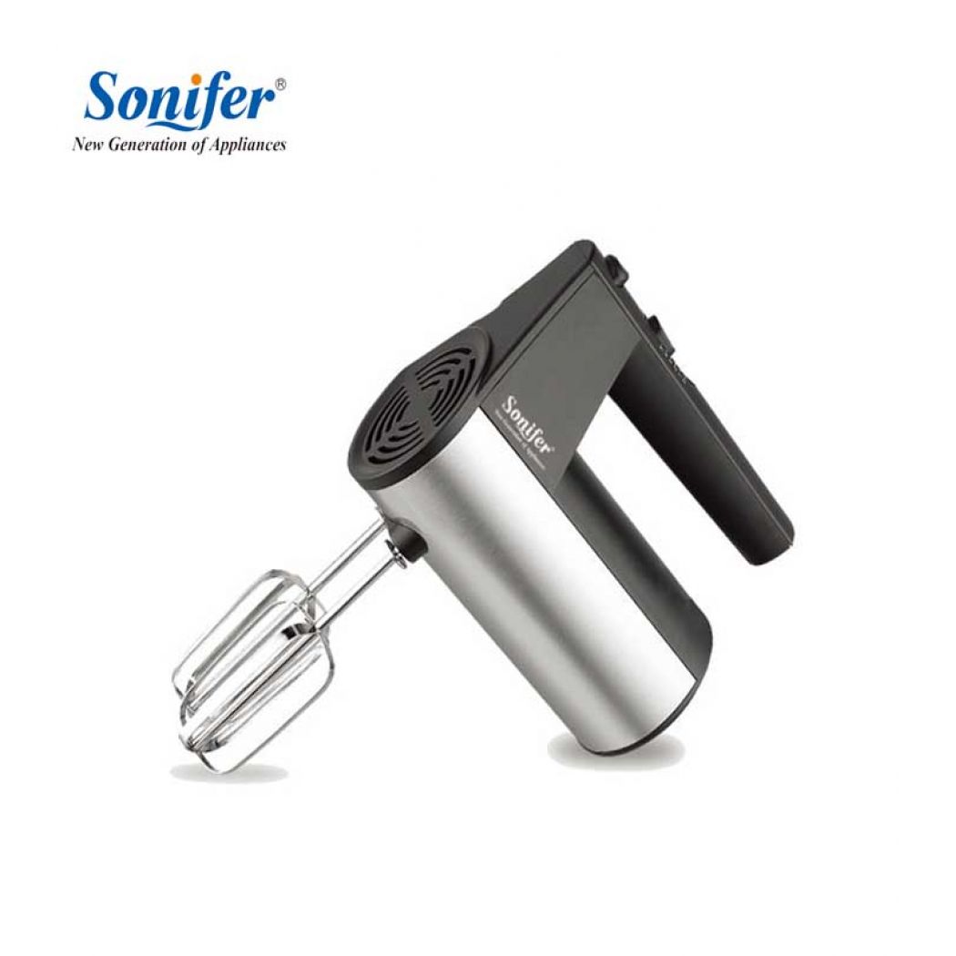 Sonifer Stainless steel 5 speeds Food Blender Mixers Dough Mixer Egg Beater 220v 